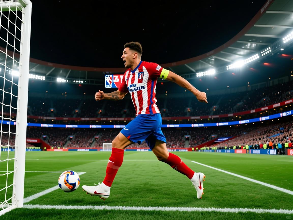 马竞客场大捷，强首回合擒下狂风！  第1张