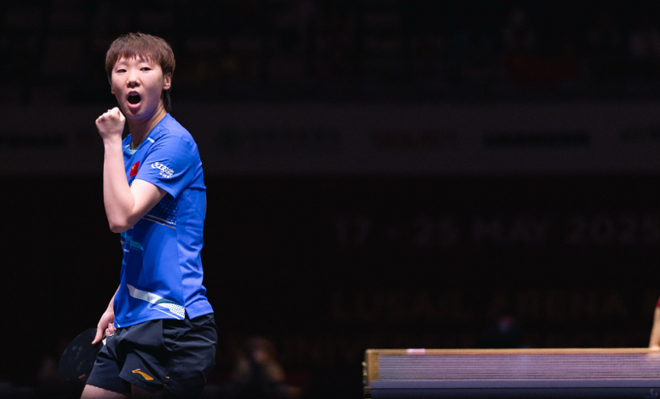 九游体育-3-2张本美和!中国女乒21岁1米77新星闪耀:新王曼昱蜕变(乒乓球 张本)